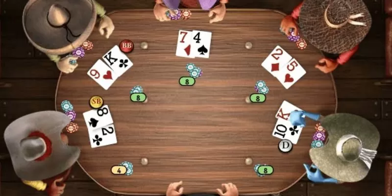 Thông tin thứ hạng các hand trong Poker